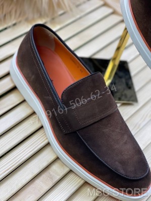 Лоферы Santoni 9717