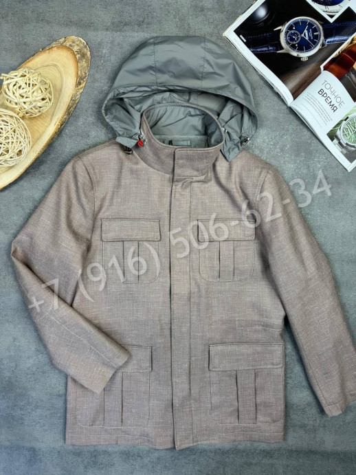 Куртка KITON из льна 30332