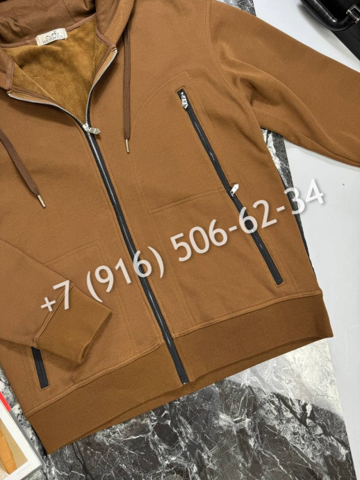 Толстовка на молнии Hermes утепленная 8847 1