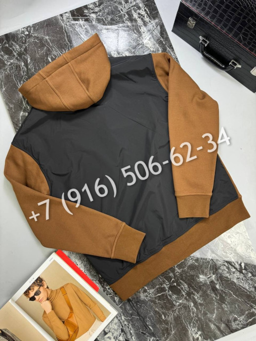 Толстовка на молнии Hermes утепленная 8847 1