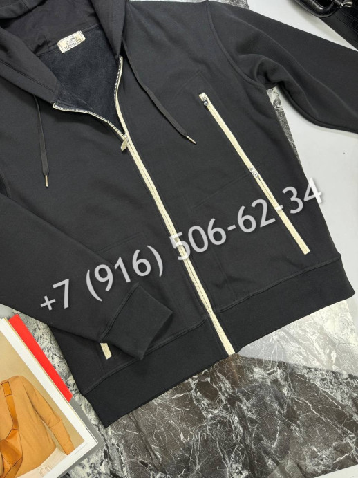 Толстовка на молнии Hermes утепленная 8847 1