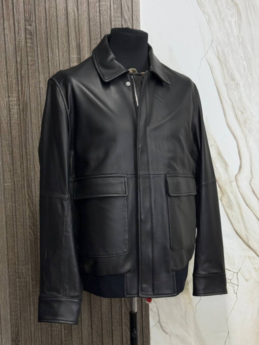 Кожаная куртка Kiton 6097 3