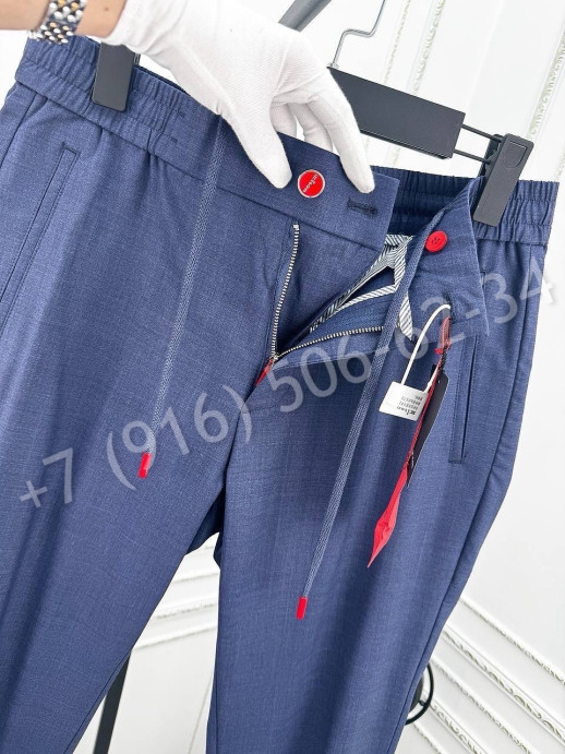 Брюки KITON из льна 31133