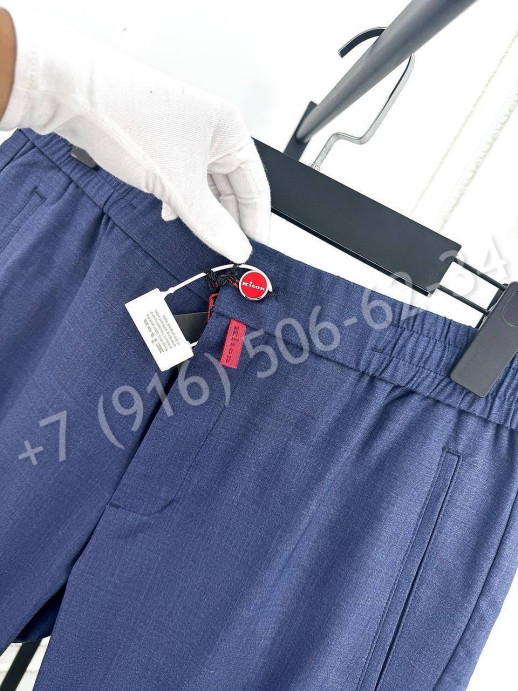 Брюки KITON из льна 31133