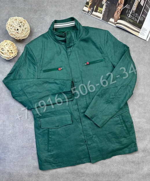 Куртка из льна KITON 31641