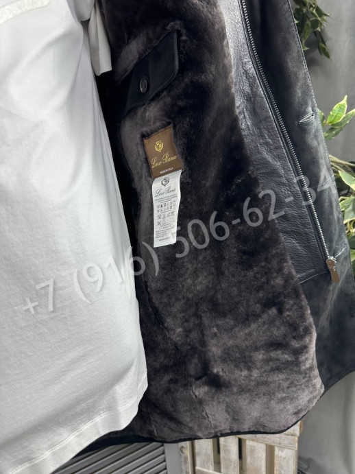 Пальто дубленка Loro Piana на меху 23881