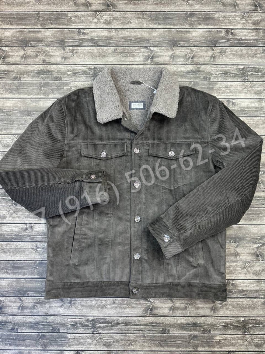 Куртка вельветовая Brunello Cucinelli / мех овчина 23999