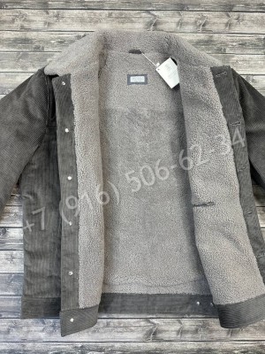Куртка вельветовая Brunello Cucinelli / мех овчина 23999