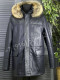 Кожаная куртка пальто Kiton на меху 24112
