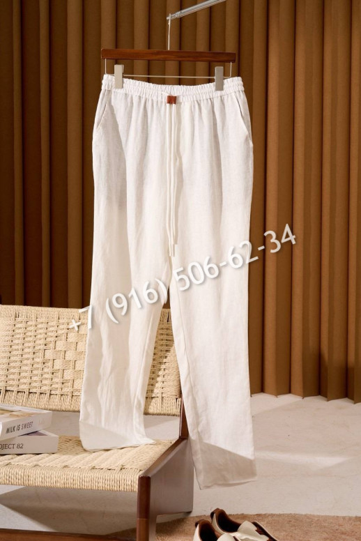 Брюки из льна Loro Piana 31535 1