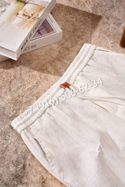 Брюки из льна Loro Piana 31535 1