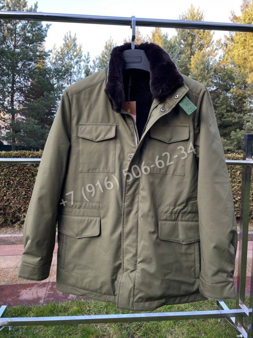 Пальто Loro Piana с мехом внутри 8087