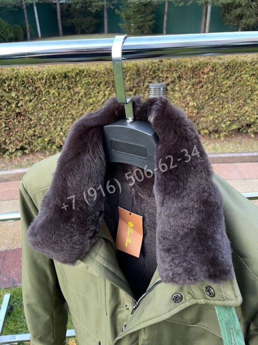 Пальто Loro Piana с мехом внутри 8087