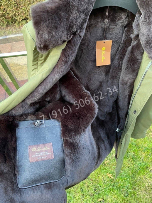 Пальто Loro Piana с мехом внутри 8087