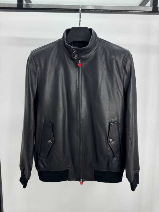 Кожаная куртка KITON 23288