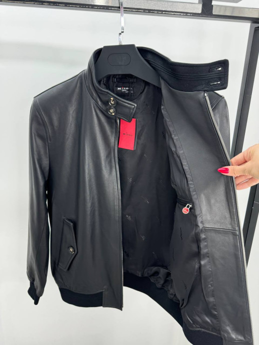 Кожаная куртка KITON 23288