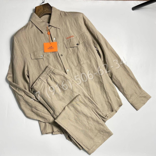 Костюм Hermes из льна 18649
