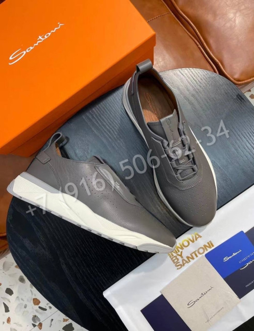 Кроссовки Santoni 19358