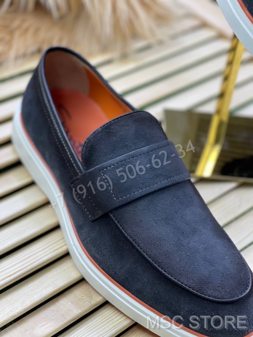 Лоферы Santoni 9718