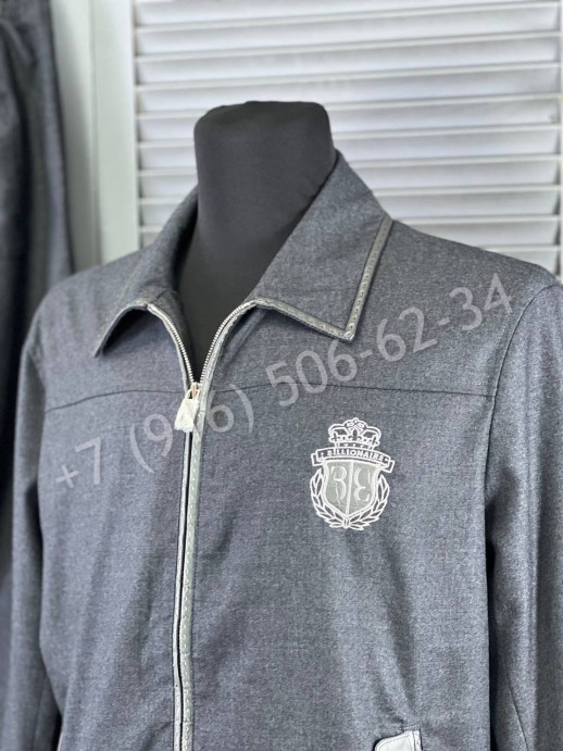 Прогулочный костюм Billionaire со вставками кожи крокодила 20559