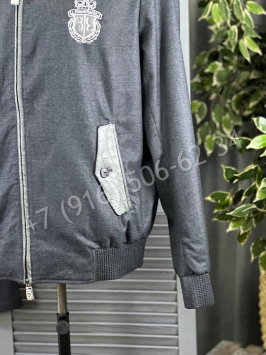 Прогулочный костюм Billionaire со вставками кожи крокодила 20559