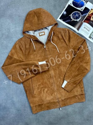 Замшевая куртка Brunello Cucinelli 30934