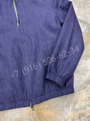 Двухсторонняя ветровка Loro Piana из льна 16946