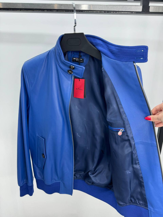 Кожаная куртка KITON 23288 1