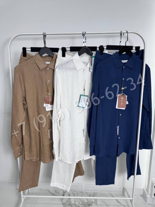 Прогулочный костюм из льна Loro Piana 28736