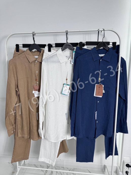 Прогулочный костюм из льна Loro Piana 28736