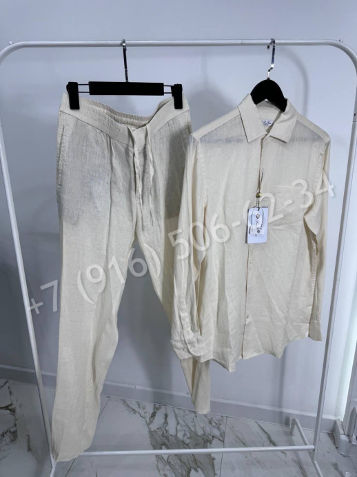 Прогулочный костюм из льна Loro Piana 28736