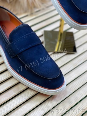 Лоферы Santoni 9719