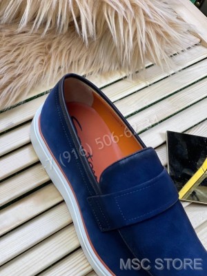 Лоферы Santoni 9719