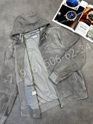Замшевая куртка Brunello Cucinelli 30935
