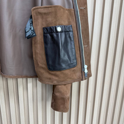 Куртка замшевая Zegna 5494