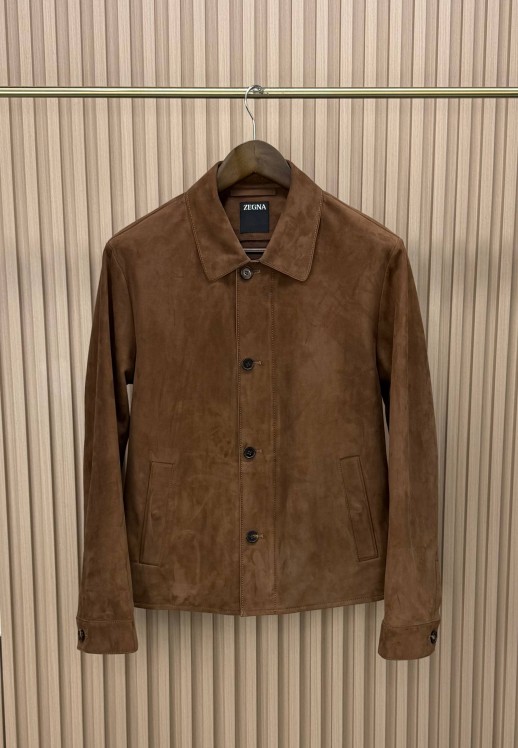 Куртка замшевая Zegna 5494