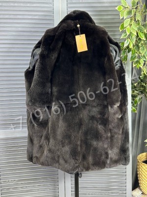 Куртка Loro Piana на меху (съемный капюшон/воротник) 23783