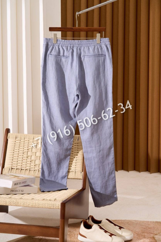 Брюки из льна Loro Piana 31535 3