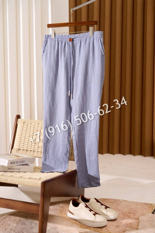 Брюки из льна Loro Piana 31535 3