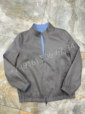 Двухсторонняя ветровка Loro Piana из льна 16947