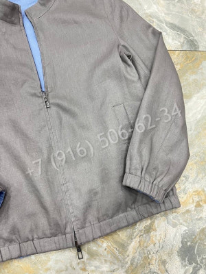 Двухсторонняя ветровка Loro Piana из льна 16947