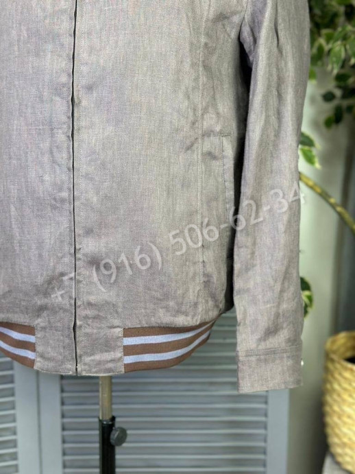 Льняная куртка ZILLI 17556