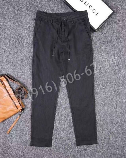 Льняные брюки Hermes 27735