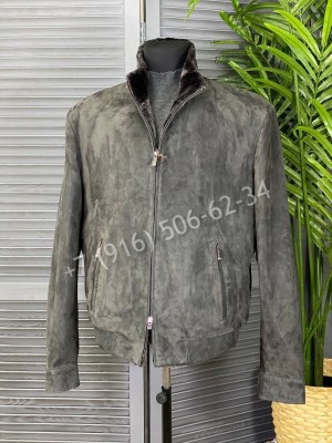 Замшевая куртка Loro Piana 7764