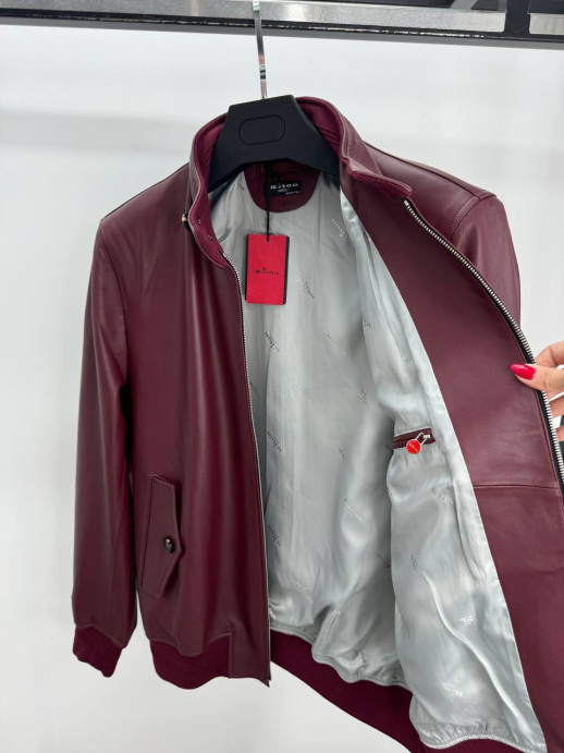 Кожаная куртка KITON 23288 2