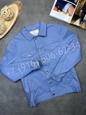 Джинсовая куртка Brunello Cucinelli 28637