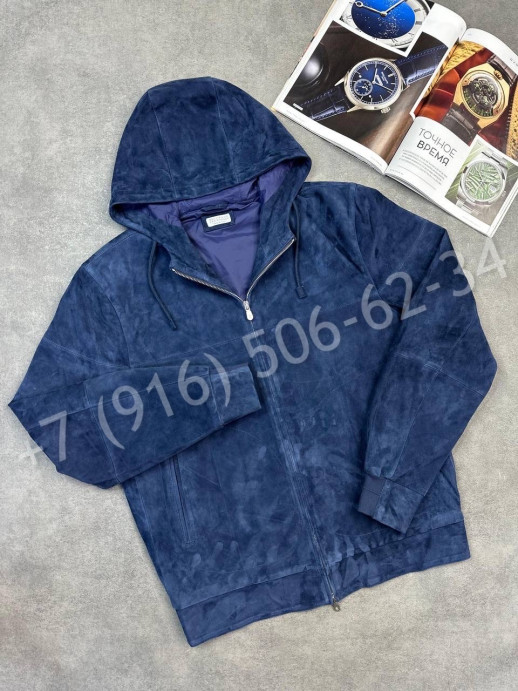 Замшевая куртка Brunello Cucinelli 30936