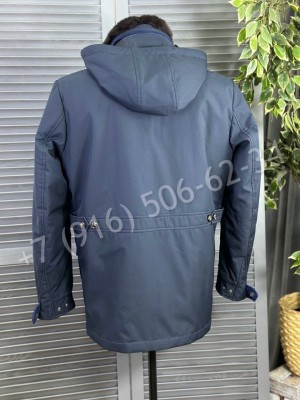 Куртка Loro Piana на меху (съемный капюшон/воротник) 23784