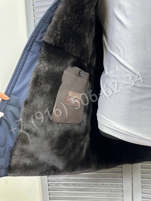 Куртка Loro Piana на меху (съемный капюшон/воротник) 23784