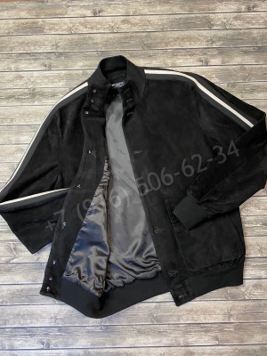 Замшевый бомбер KITON 5874